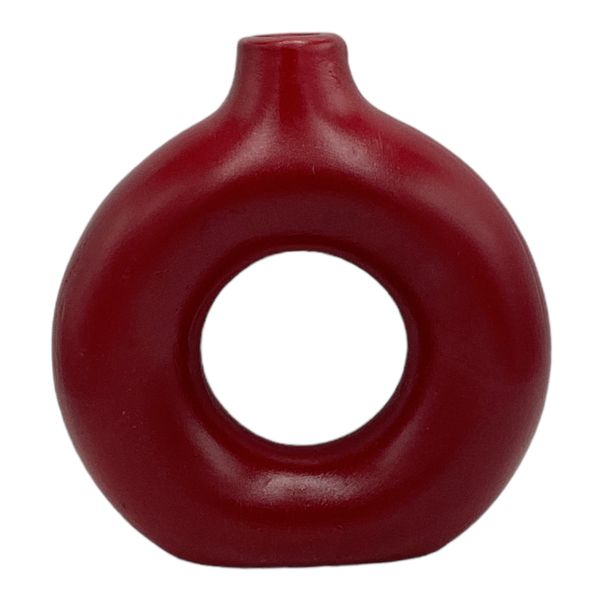 Vase AC 20x18x6cm Donut - D cor Essentials