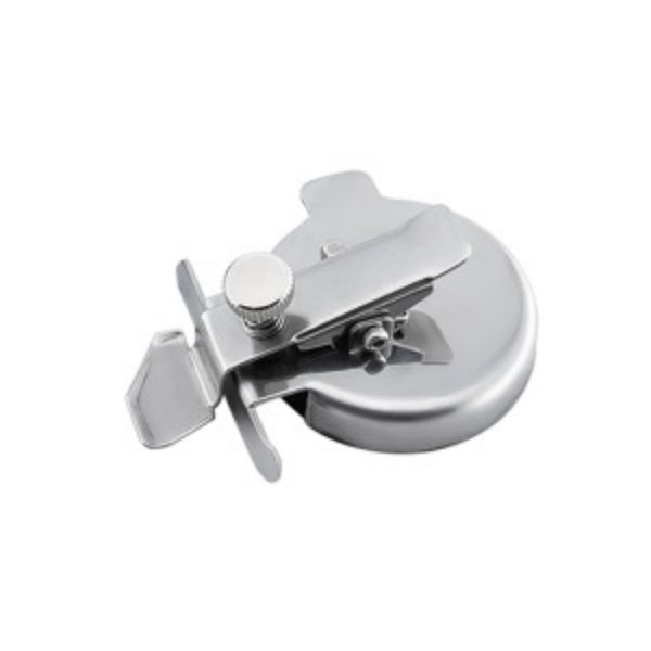 1 Piece of Silver Adjustable Circular Hhread Guide, Needle Sewing Guide