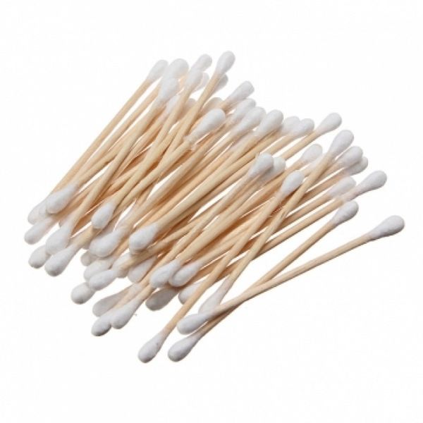 Bamboo Cotton Swabs - Eco-Friendly Ear &amp; Multipurpose Cleaning (100-Pieces)