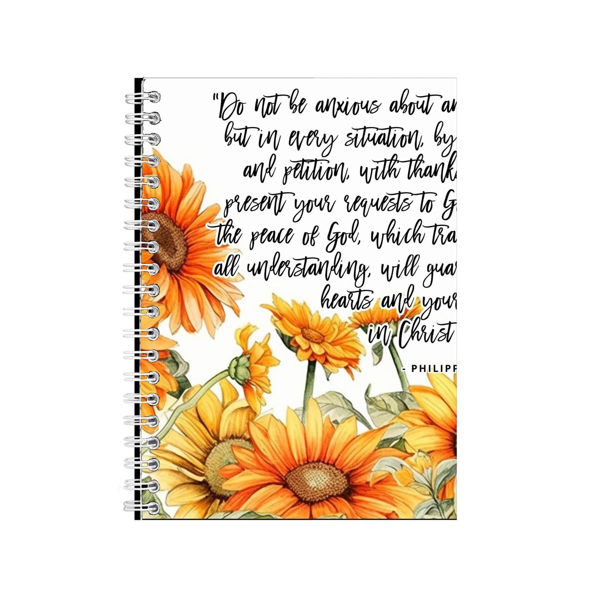 Philippians 4-6-7 3 A5 Notebook Gift Idea Notepad 223 | Shop Today. Get ...