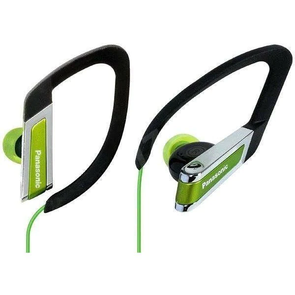 Panasonic HS200 Sport Earphones-Green