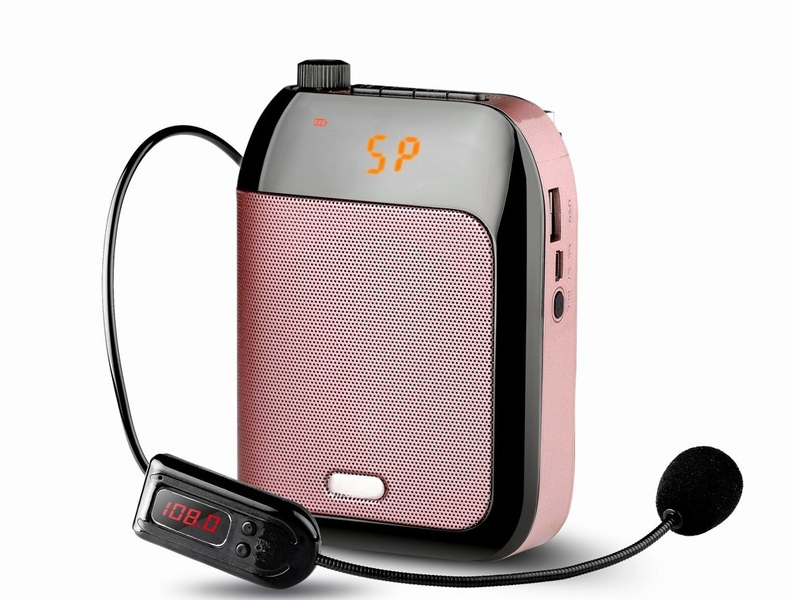 Wireless Voice Microphone Amplifier UHF Rechargeable 15W (2400mAh)