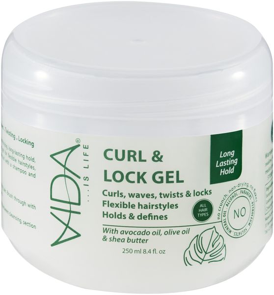 Vida...is life Curl &amp; Lock Gel - 250ml