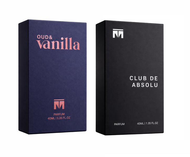 Men's 2-Pack Perfume Set - Oud &amp; Vanilla 40ml &amp; Club De Absolu 40ml