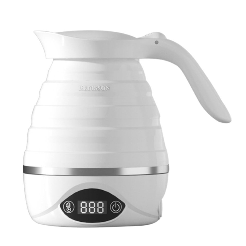700ML Food Grade Silicone Travel Kettle, Portable Foldable Kettle
