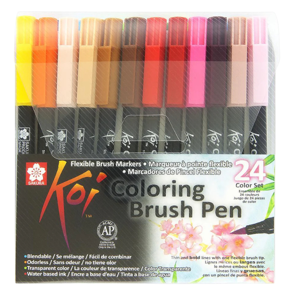 Sakura Koi Brush Pen Set of 24