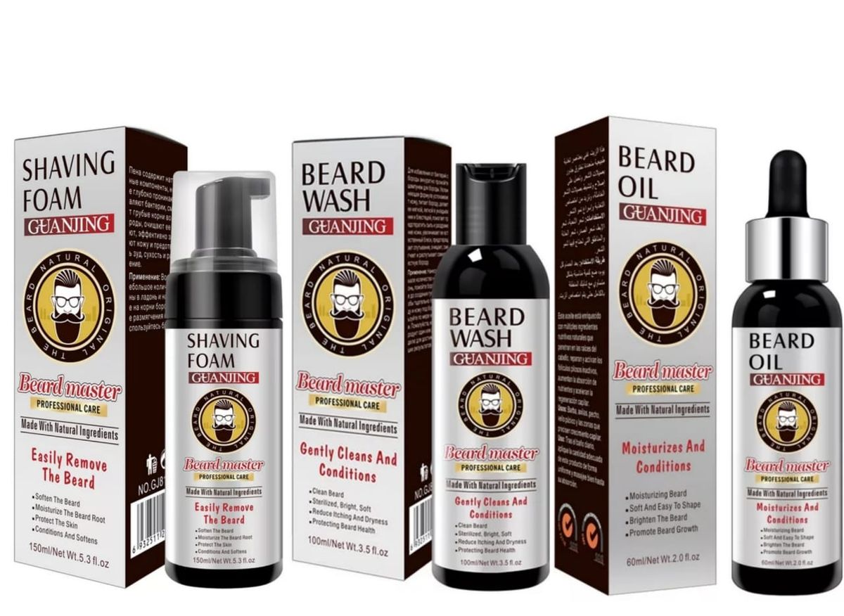 Lilhe Beard & After Shaving Men Kit Beard Oil & Wash &After Shaving Foam Shop Today. Get it