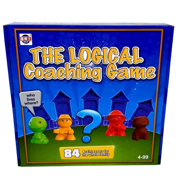 The Logical Coaching Game - Children's Educational Board Game