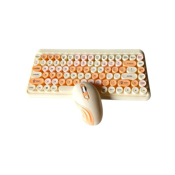 Colorful 2.4GHz Wireless Keyboard &amp; Mouse Combo