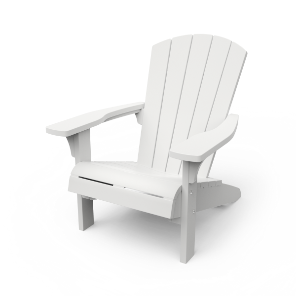 Keter Troy Adirondack Chair - White