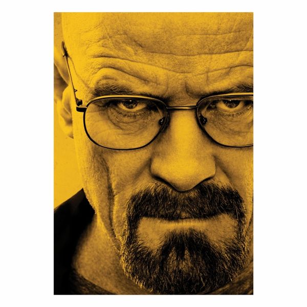 Breaking Bad Yellow Abstract - A1 poster