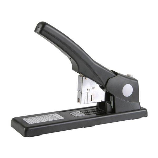 Heavy Duty Stapler 100x(23/6 23/23) Black 200 Pages - 1 Pack