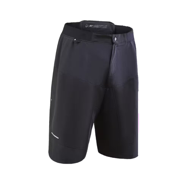 Rockrider Men's Mountain Bike Cargo Shorts - Black