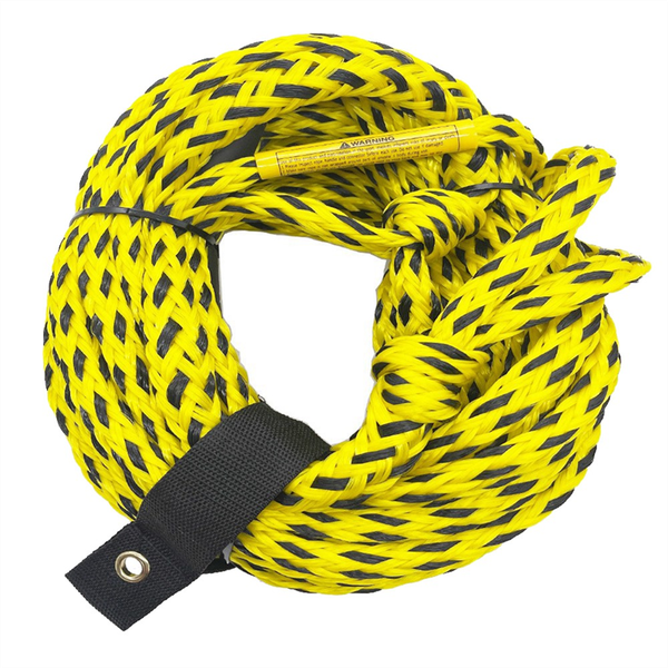 For Tubing 1 Boat Tow Rope 1-6 Person Heavy Duty 6K With Storage Bag