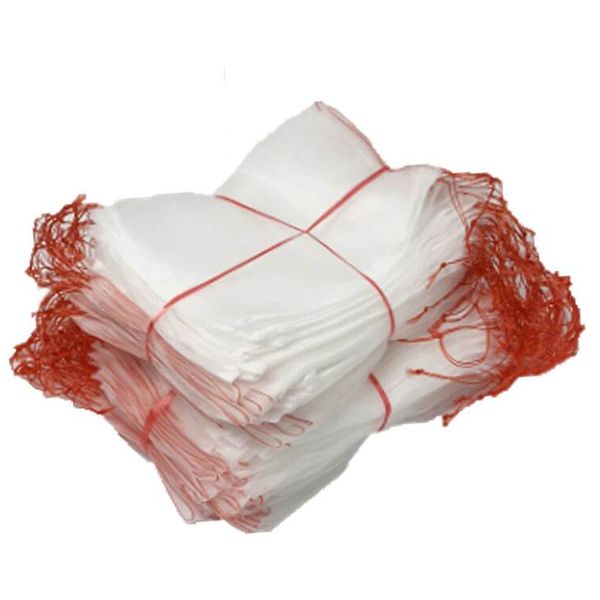 Fruit Protection Bags,Garden Mesh Bags Drawstring Bag 50 Pack