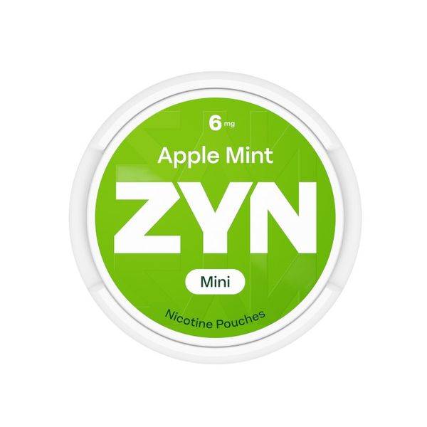 Zyn Mini Nicotine Pouches - Apple Mint 6mg - 1 pack (15 Pouches)