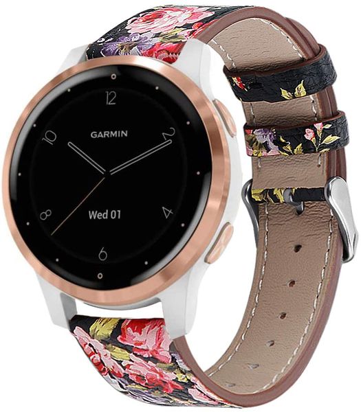 Fabulously Fit Garmin Vivoactive 4S Floral Strap image