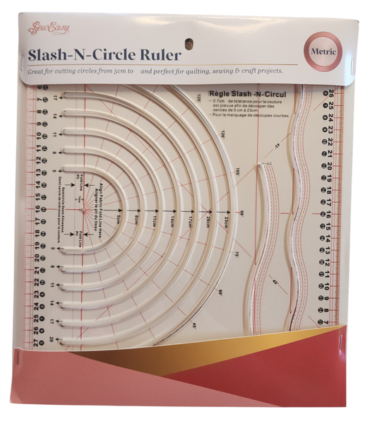 Sew Easy Slash-n-Circle Ruler