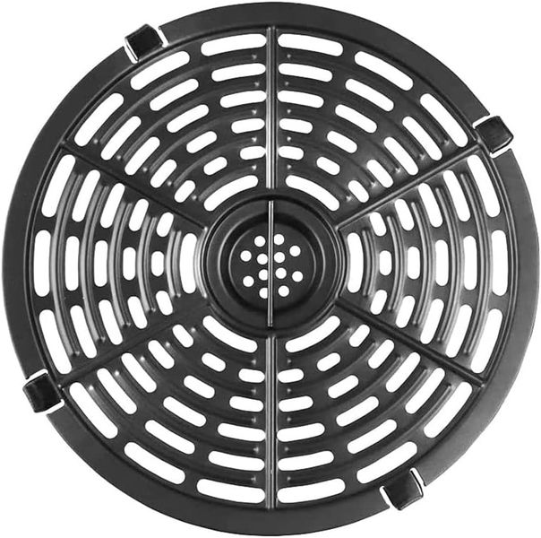 Air fryer liner baking plate, carbon steel plate, 22cm, black