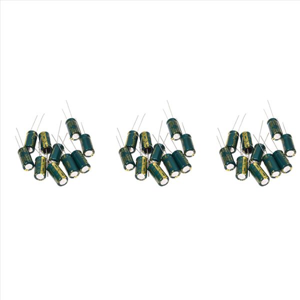30Pcs 10V 3300UF Motherboard Electrolytic Capacitor Radial