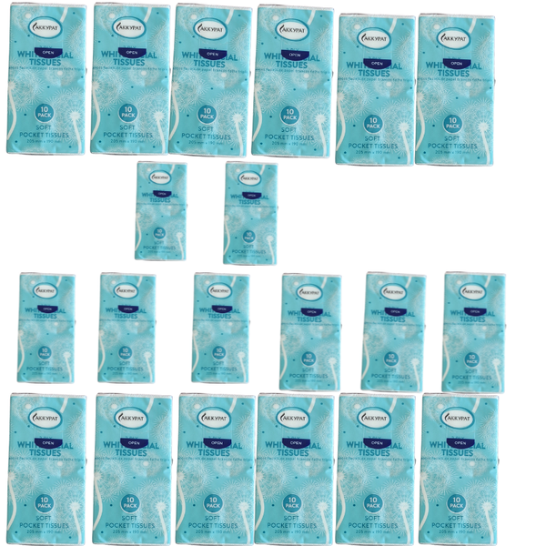 Bulk 20 Packs of 3 ply Tissues