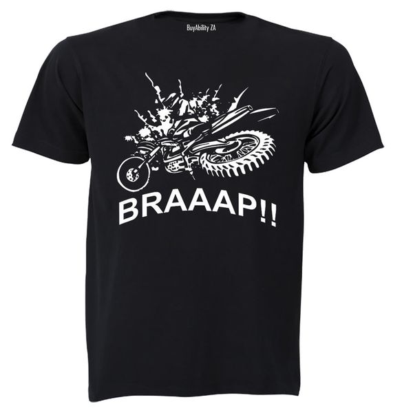 Biker - Mens - T-Shirt - Black image