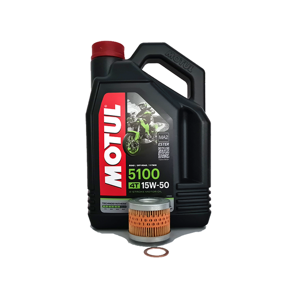 BMW F Series Oil Service Kit with Motul 5100 15W50 oil #2