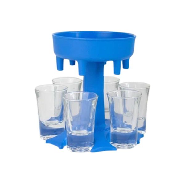 6 Shot Glass Dispenser Holder