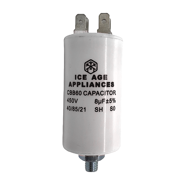 Ice Age Capacitor CBB60 450V8Mfd 4PIN