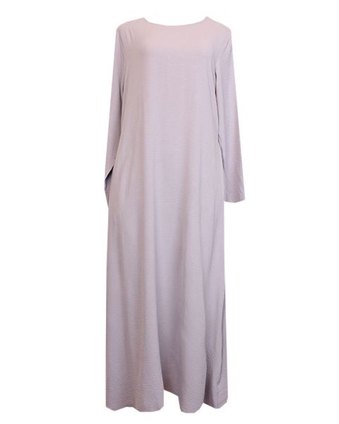 Ladies Plain Grey Dress