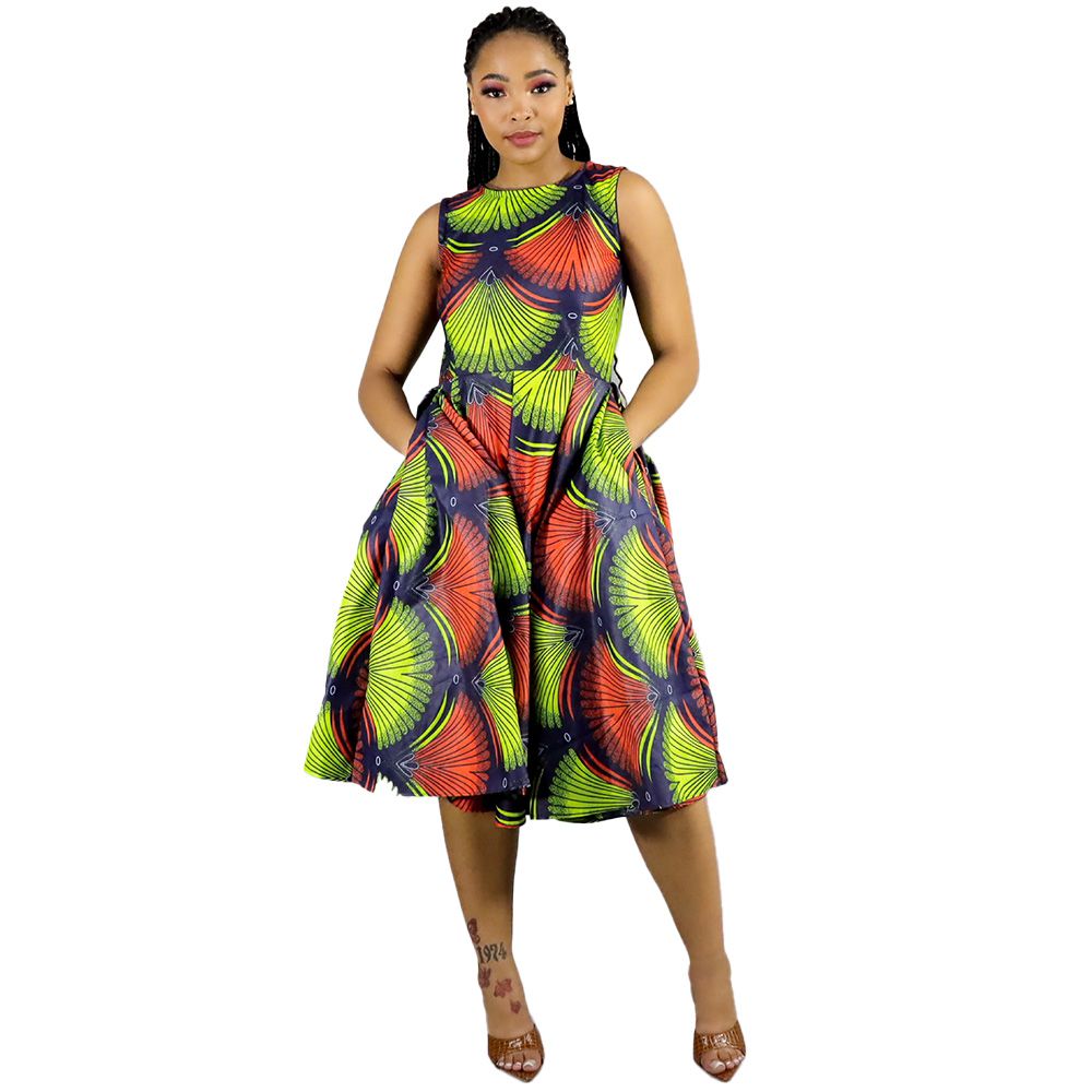 Africa Fashion House Anna-Mo Flower Bomb Dress | Shop Today. Get it ...