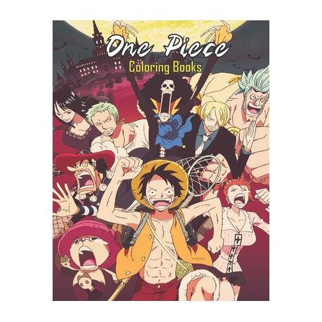 One Piece Coloring Books 60 Coloring Pages Anime Coloring Books For Kids And Adults Buy Online In South Africa Takealot Com