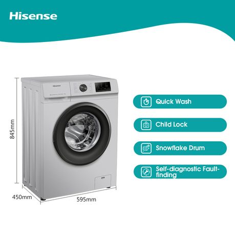 hisense 6kg washing machine wfvc6010s