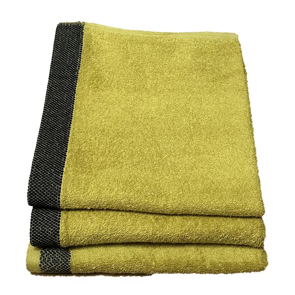 3 Pack Hand Towel Cotton 55 x 95cm - 430gsm - P19