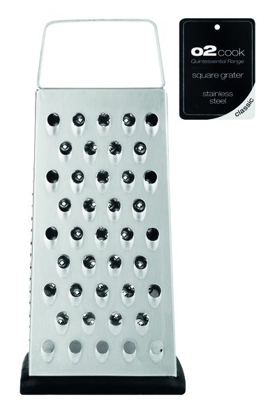 O2 Cook Stainless Steel Square Grater