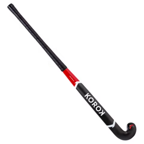 Korok Midbow FH500 Red Fiberglass Adult Beginner Field Hockey Stick