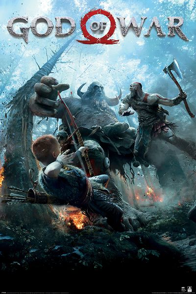 PlayStation (God of War) Poster