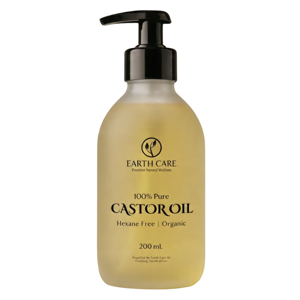Pure Castor Oil - Organic, Hexane Free - 200ml