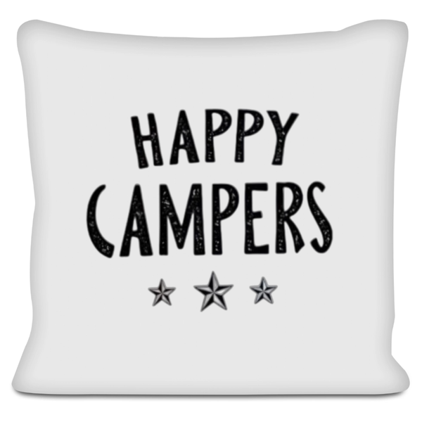 Happy Campers Adventure Camping Gift Scatter Cushion