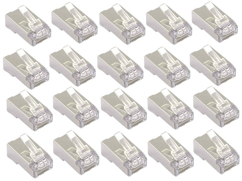 ZATECH RJ45 SHILDED-CAT6 (Pack of 20)