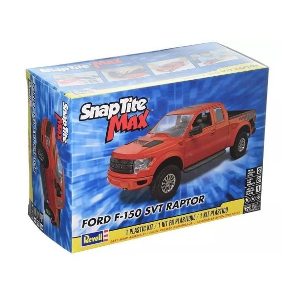 Revell Snap Tite 1/25 2013 Ford Raptor Truck Plastic Model Kit