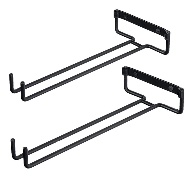 Wall Mounted Wine Glass Racks( pack of 2)