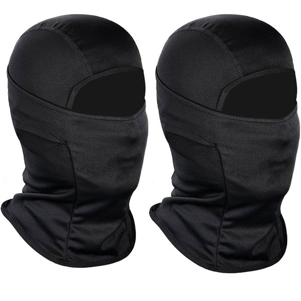 2-Pack Balaclava Face Mask for Women, Breathable Ski Mask for Outdoor