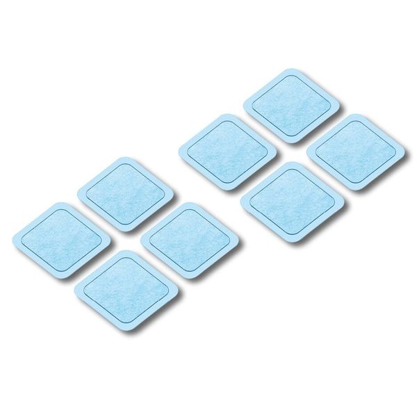 Beurer Gel Pad Replacement Set x8 for EM 59, EM 89 TENS / EMS Units 45x45mm