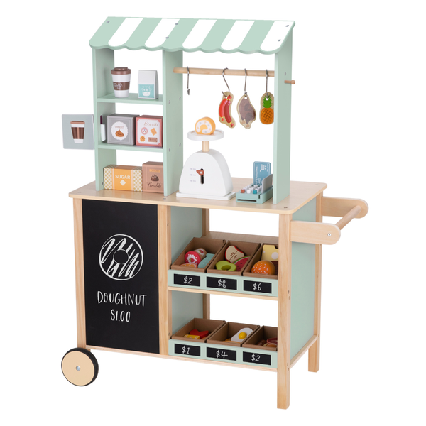 TookyToy - Pretend and Play - Wooden Grocery Store