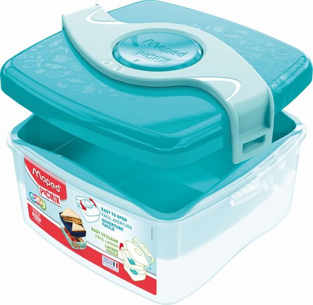 Maped Picnik Origins Lunch Box - Turquoise