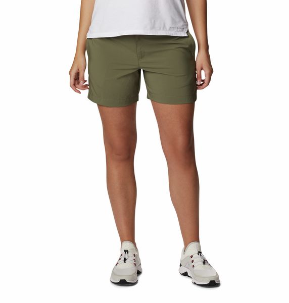 Columbia Women's Silver Ridge Utility Shorts Stone Green