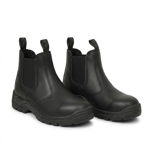 Passion - Chelsea Leather Safety Boots - Durable Soft Toe Work Boots