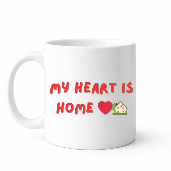 My heart is home - Valentines - Relationship mug
