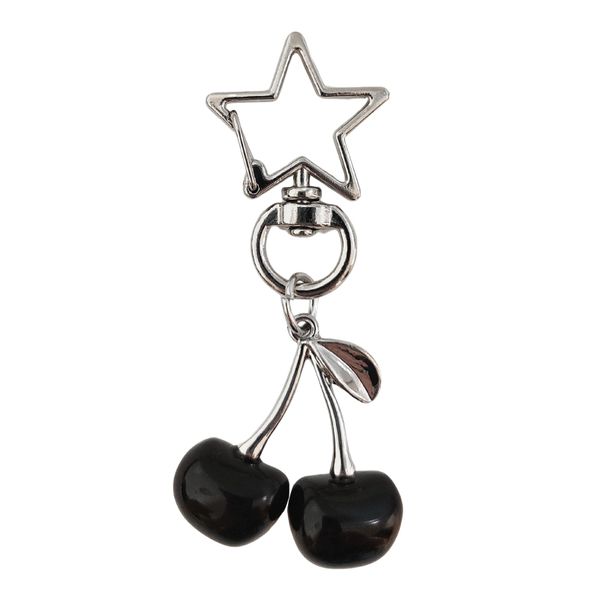 Cute Cherry Star Keyring: Sweet Y2K Kawaii Accessory For Women/Girls